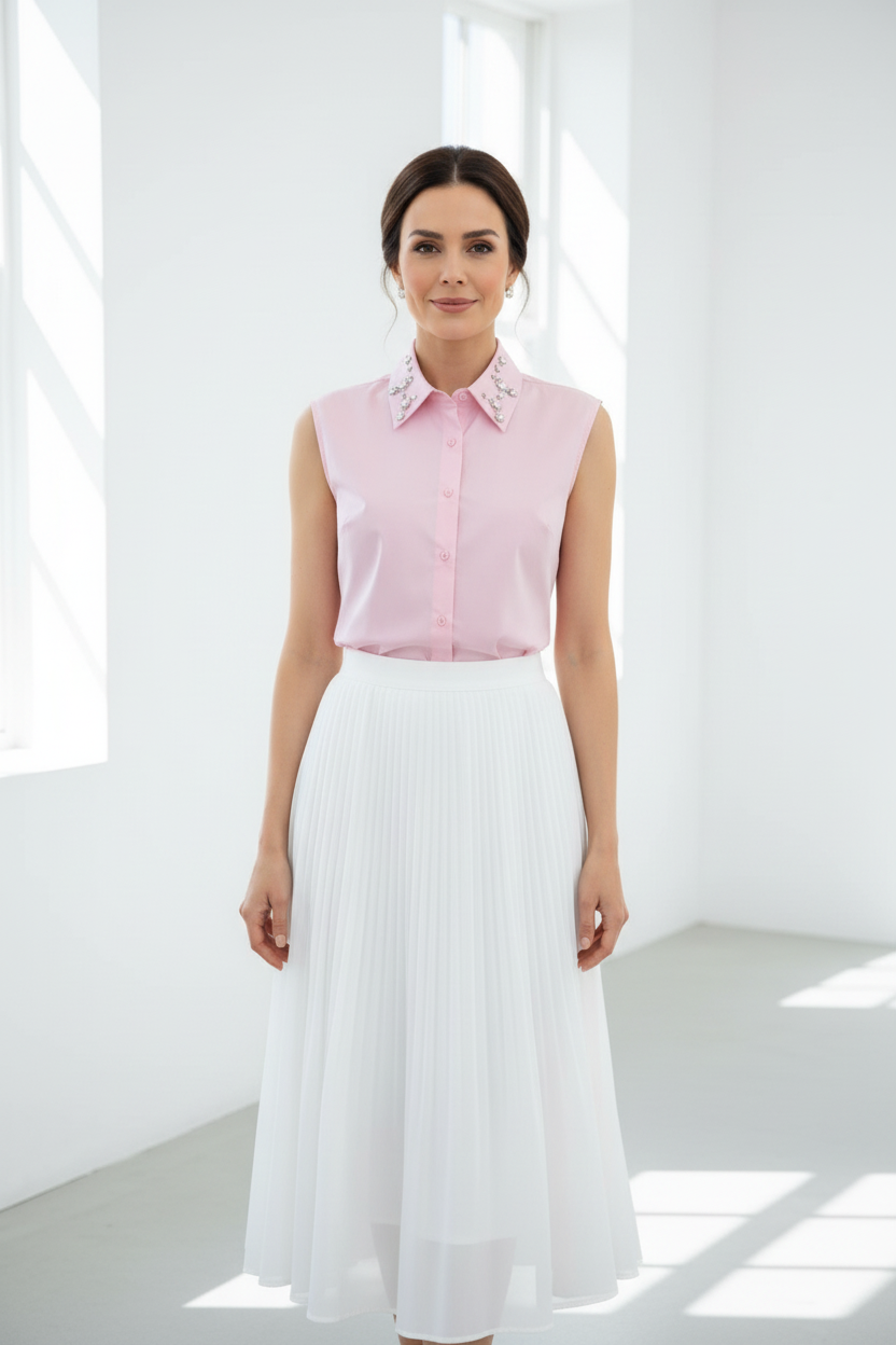 Camisa LM8212 en rosa