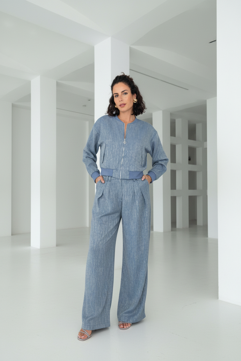 Conjunto azul completo