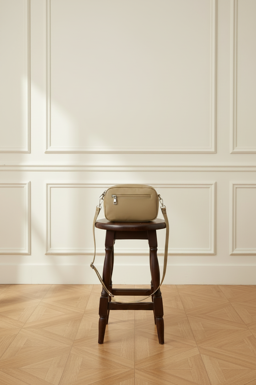 Bolso Bandolera Beige