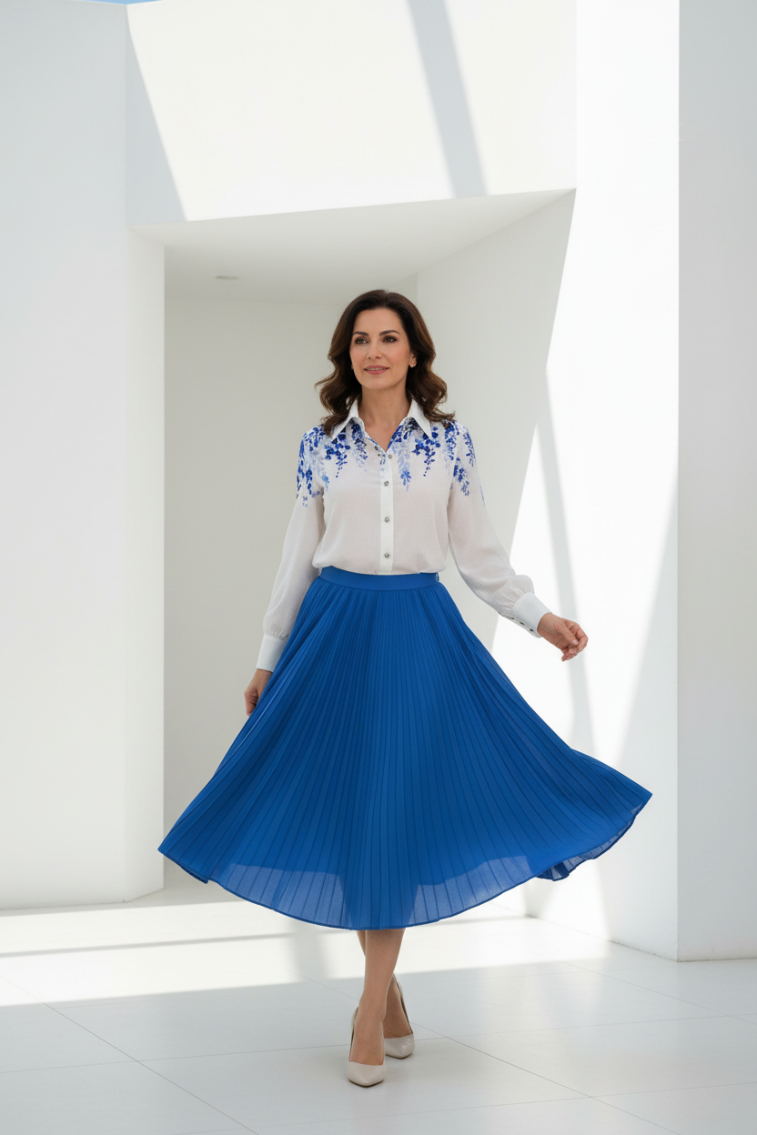 Modelo española en movimiento