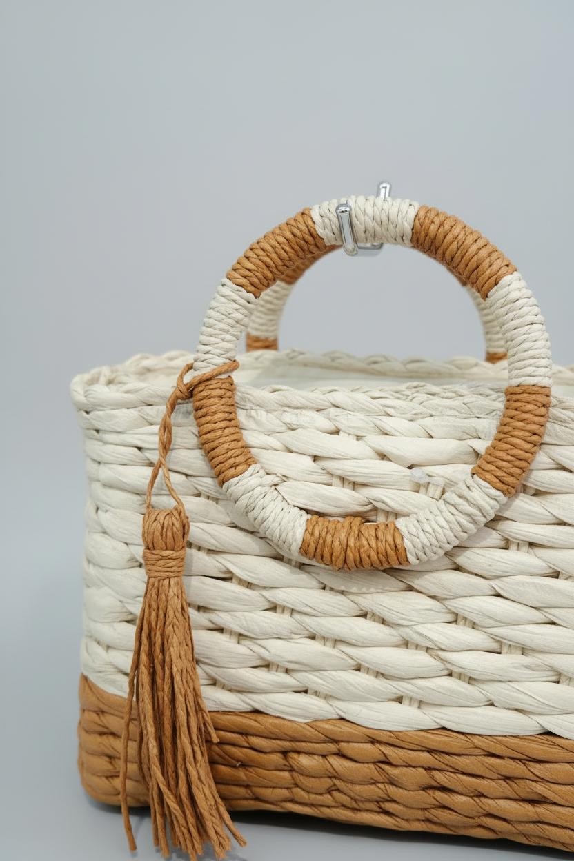Paja camel detalle
