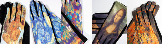 accesorios para mujer guantes dibujos obras de arte muestrarios