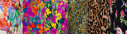 estampados de moda muestrarios de firmas internacionales animal print estampado floral