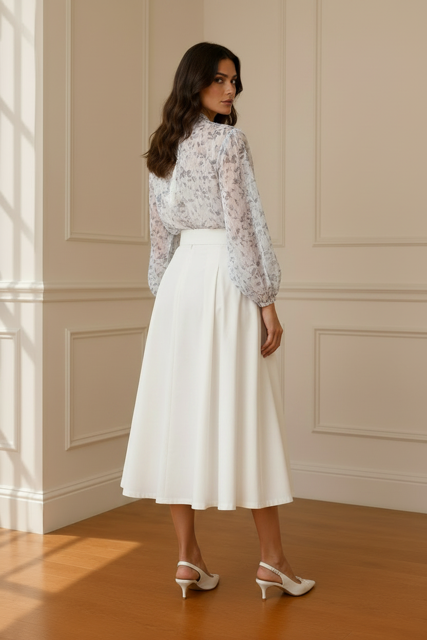 Blusa floral gasa