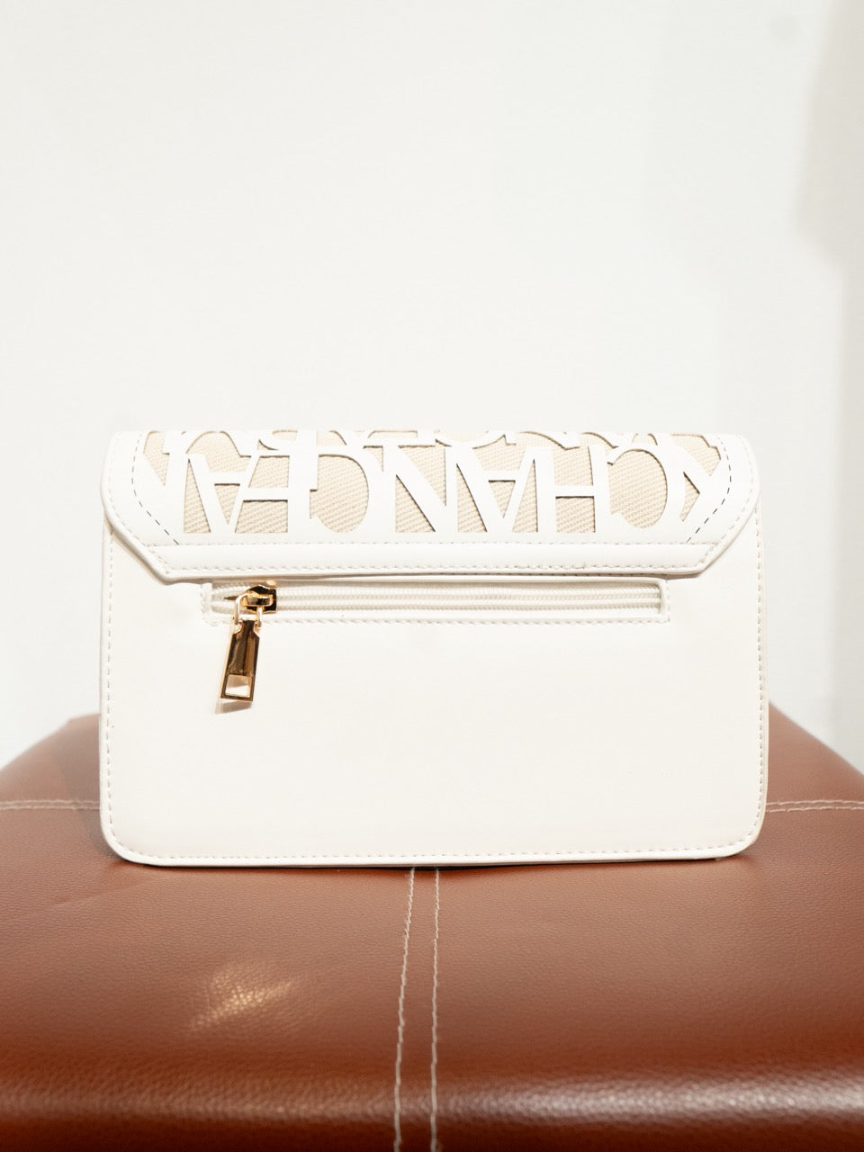 Bolso mediano exchange blanco muestrarios de ropa moda y accesorios de mujer