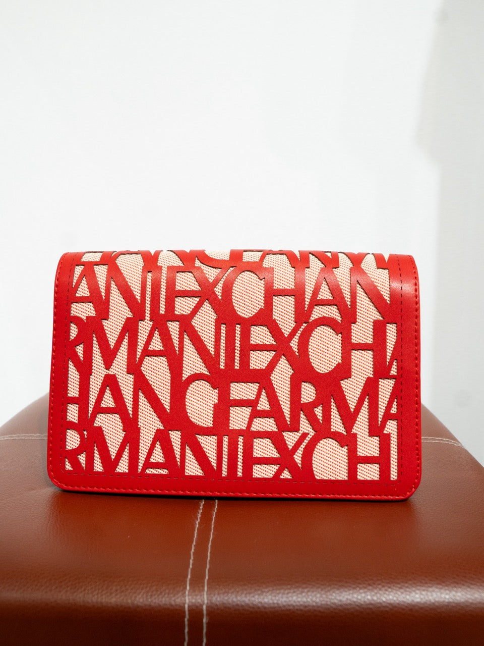 Bolso mediano exchange rojo muestrarios de ropa moda y accesorios de mujer