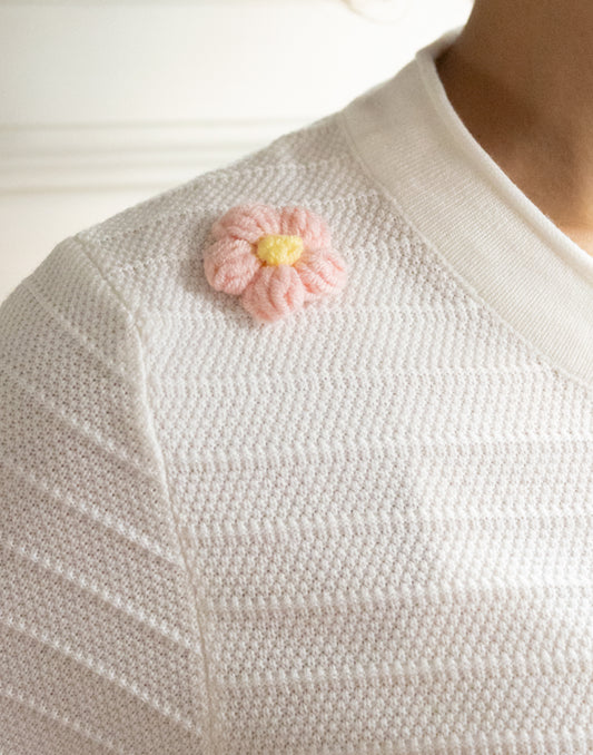 Chaqueta joya con apliques de flores crochet beige muestrarios de ropa y moda de mujer vestir bien ideas mujeres mediana edad