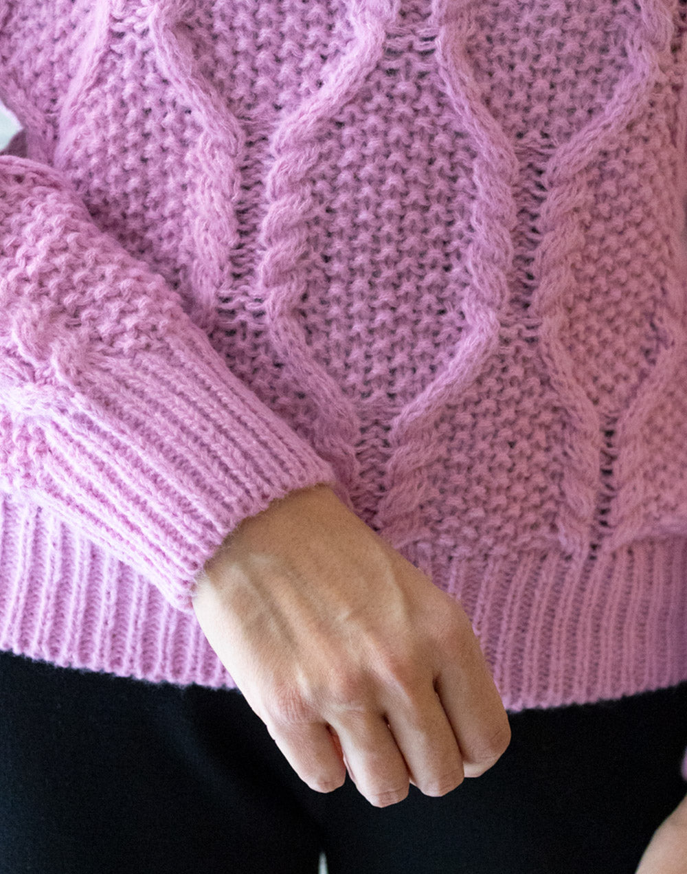 Jersey recto de ochos lila muestrarios de ropa y oda de mujer vestir bien elegante en invierno ideas