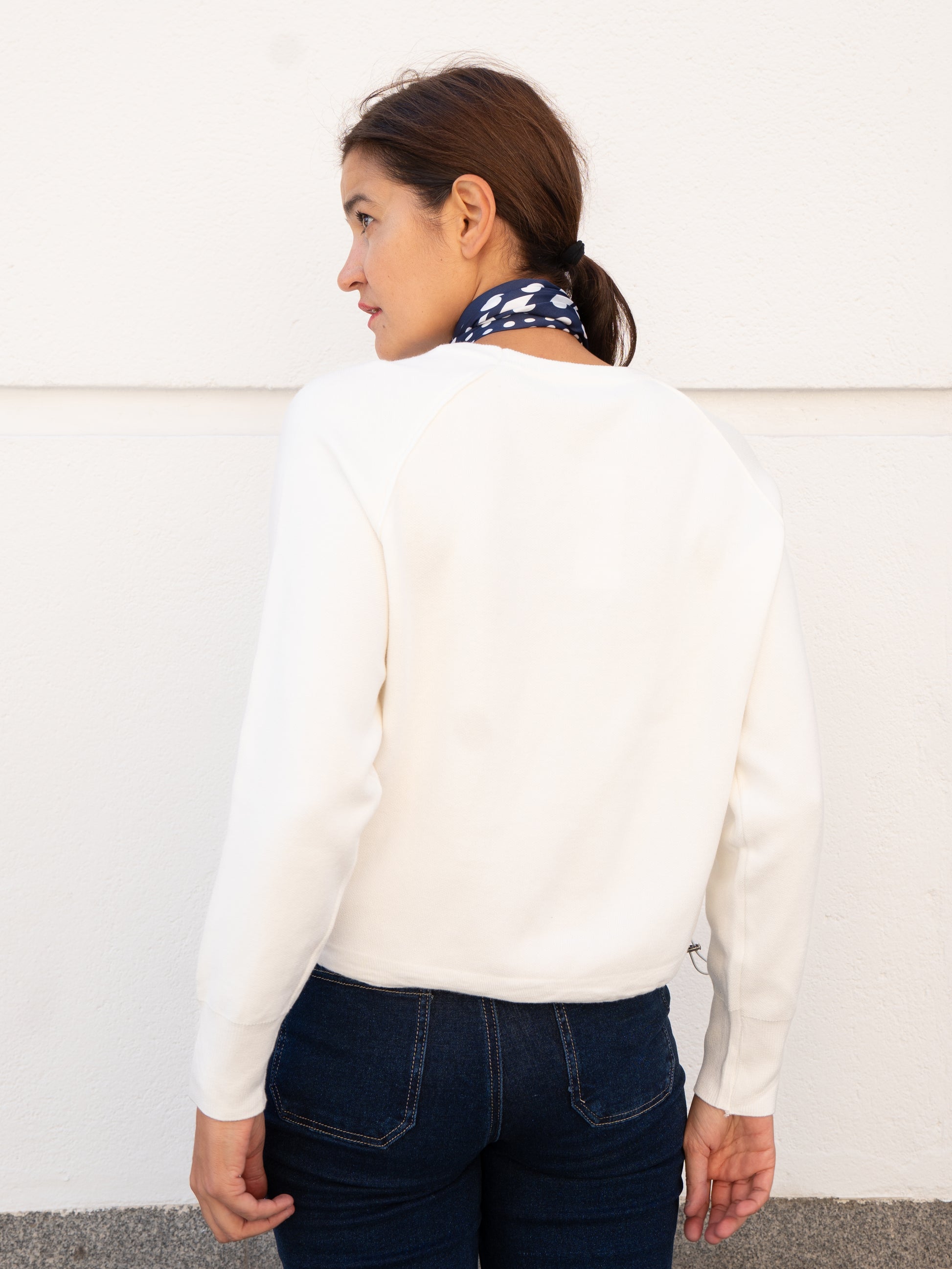 Sudadera `L'Amour´ blanco MUESTRARIOS DE ROPA Y MODA DE MUJER 
