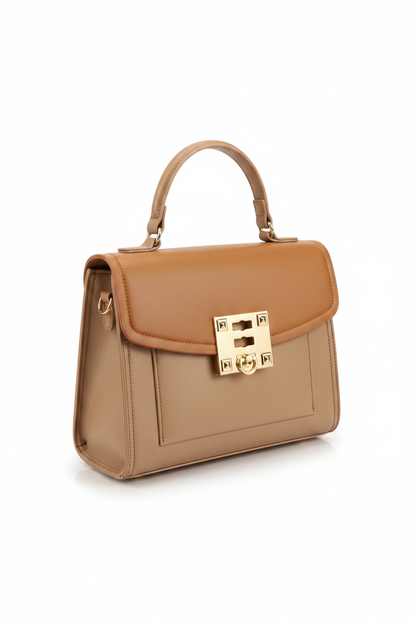 Bolso beige 3/4
