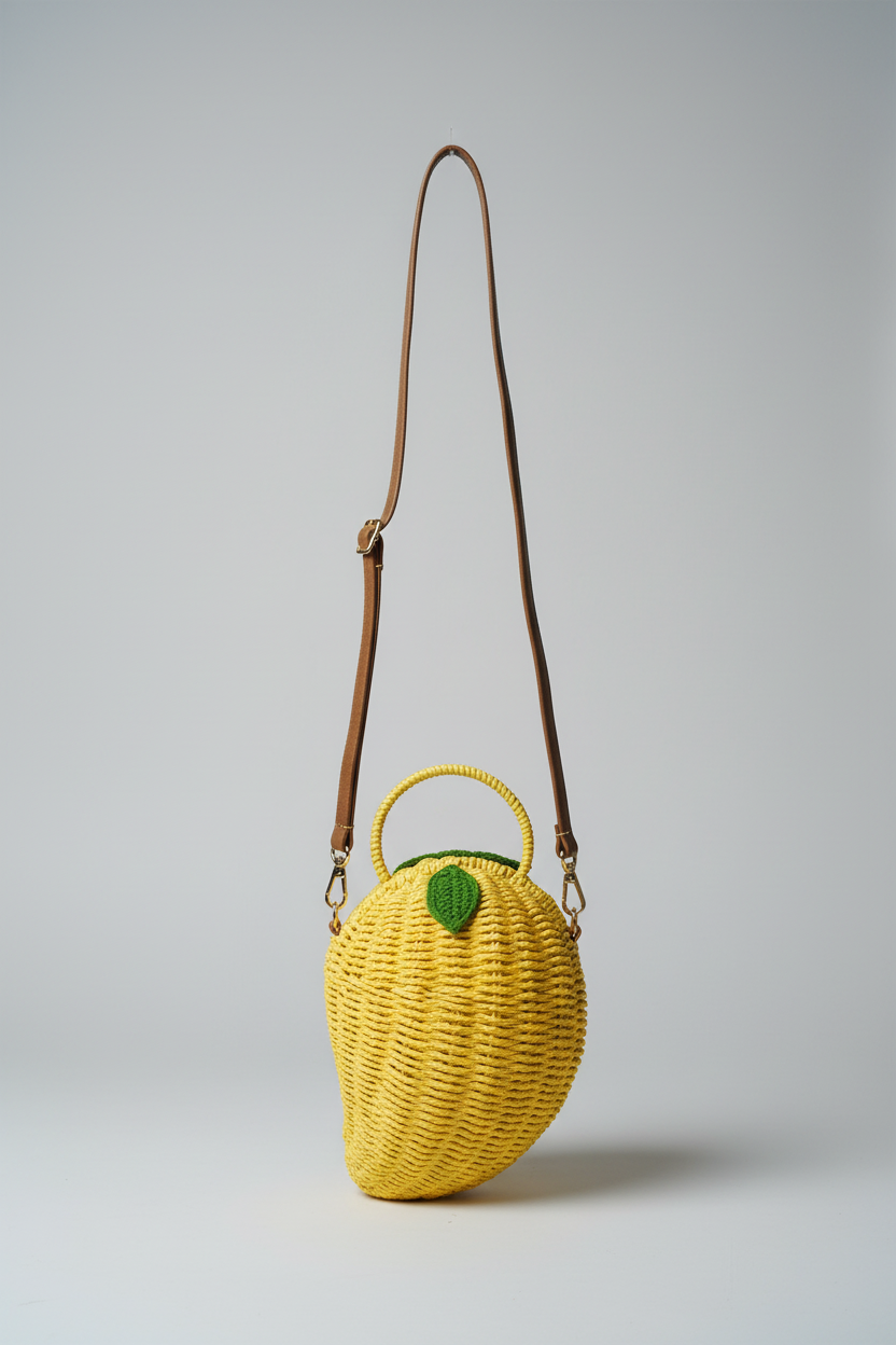Bolso limón - vista frontal