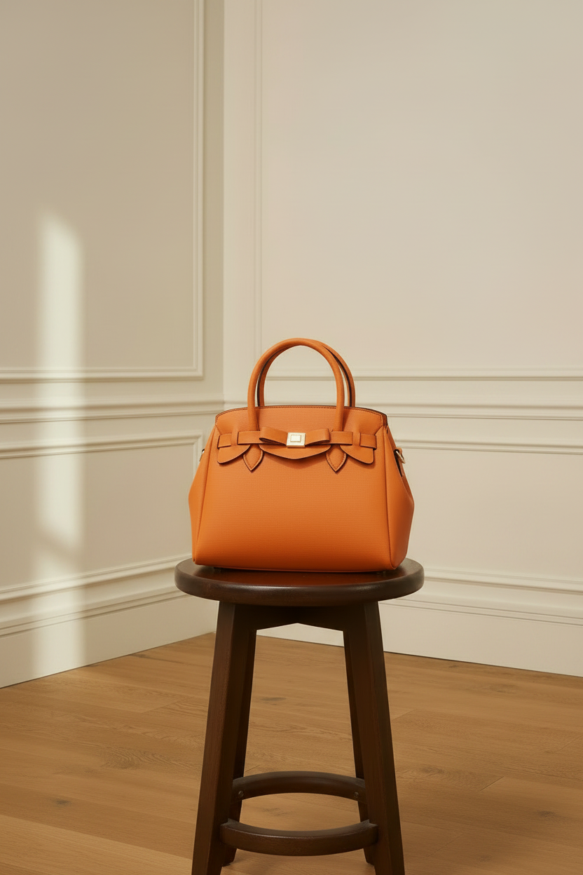 Bolso naranja - frontal