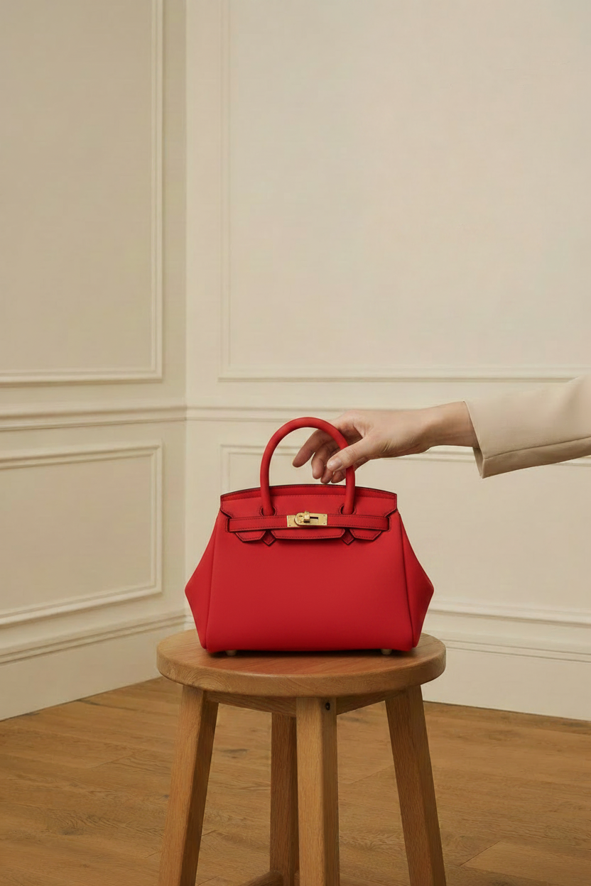 Bolso rojo - tamaño grande