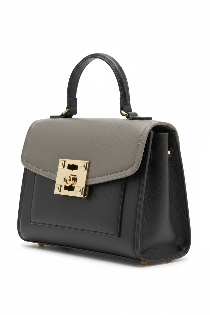 Bolso taupe 3/4
