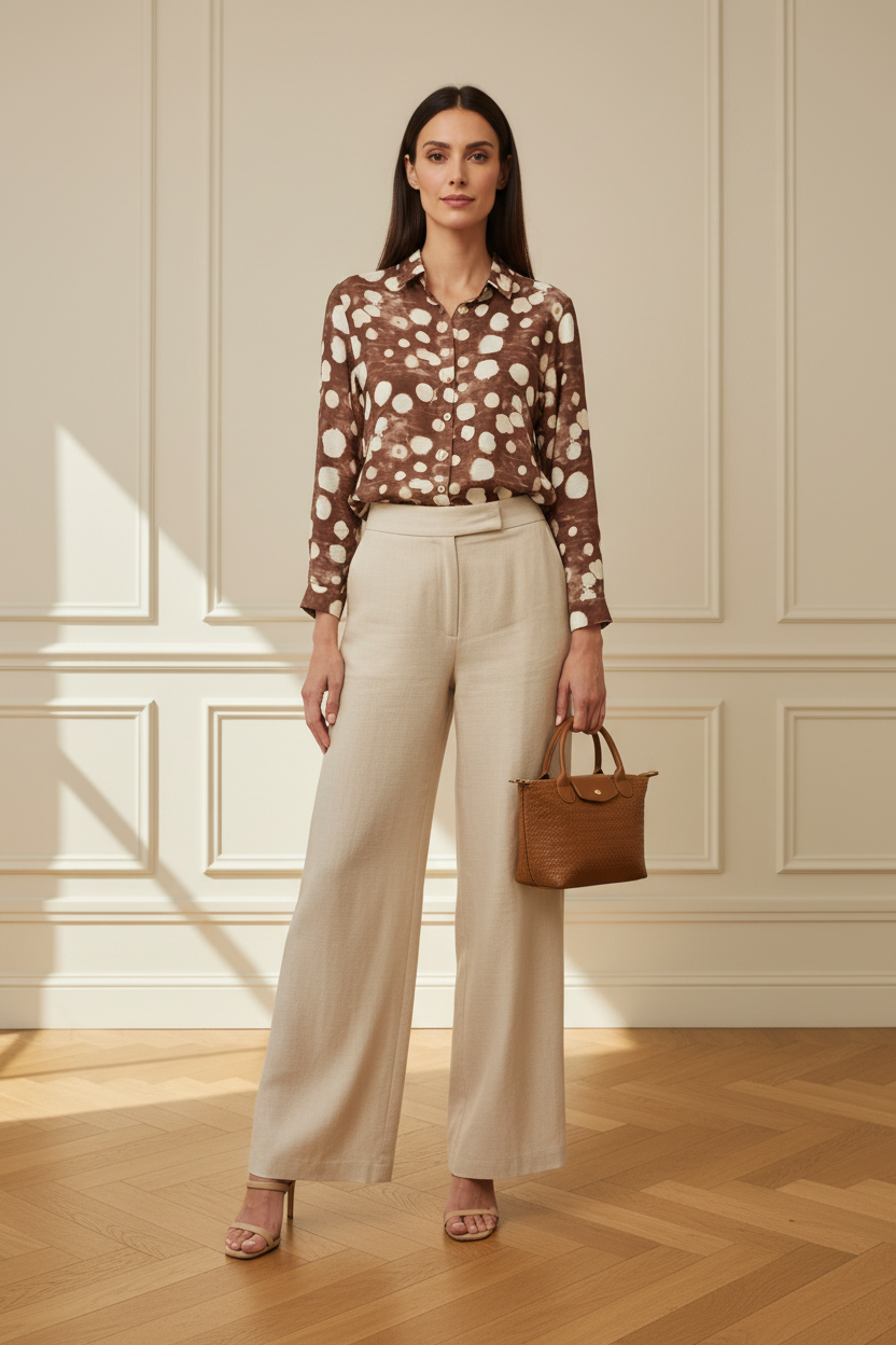 Camisa lunares - frontal corregida