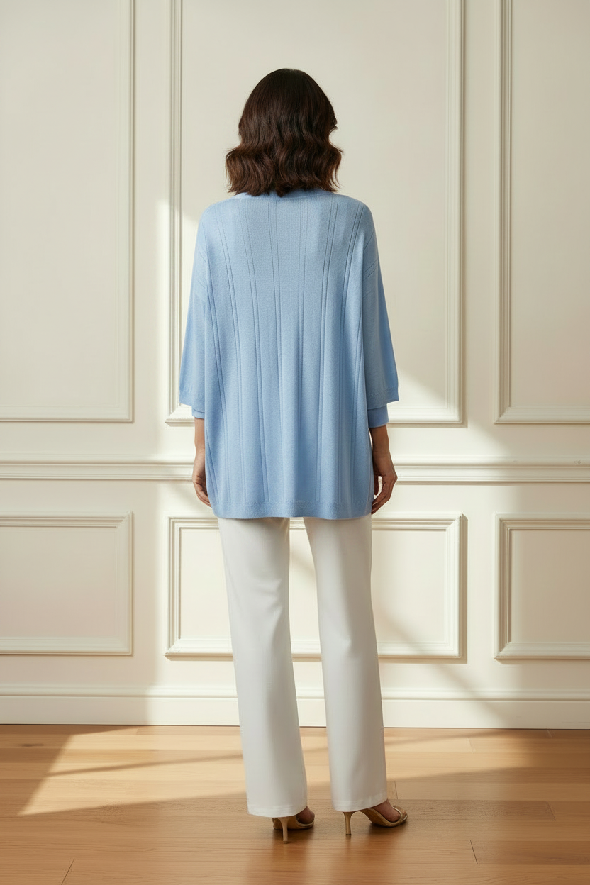 Conjunto azul claro - espalda