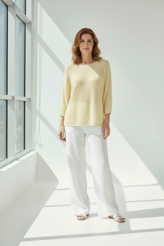 Jersey amarillo suave