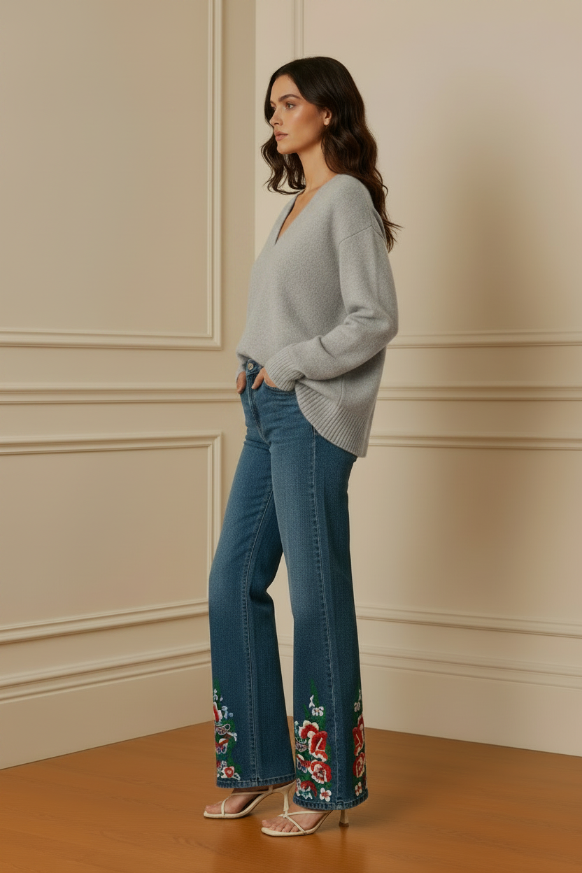 Jersey gris - lateral con giro