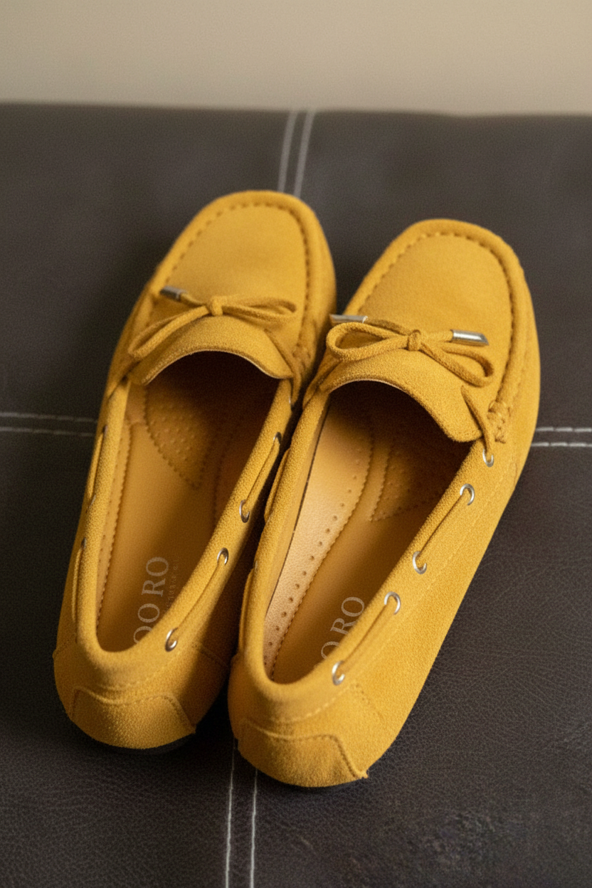 Mocasín ocre - lateral