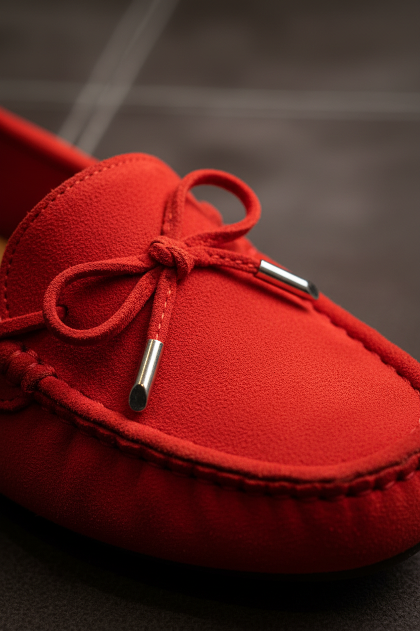 Mocasín rojo - macro lazo