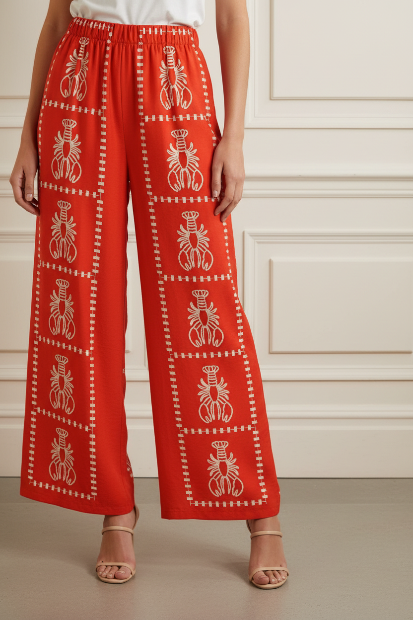 Pantalón langostas - detalle