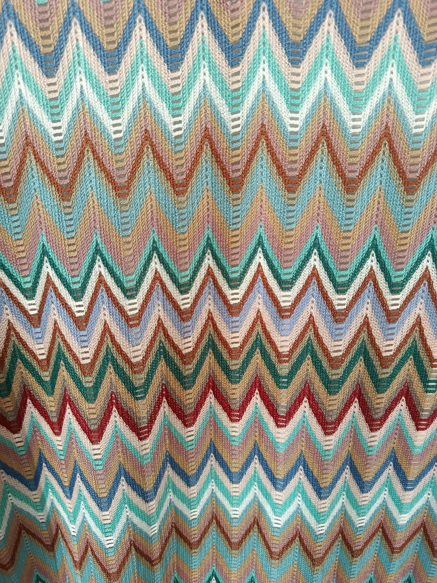 Vestido chevrón  sin mangas