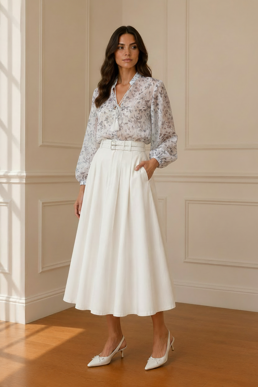 Blusa floral gasa