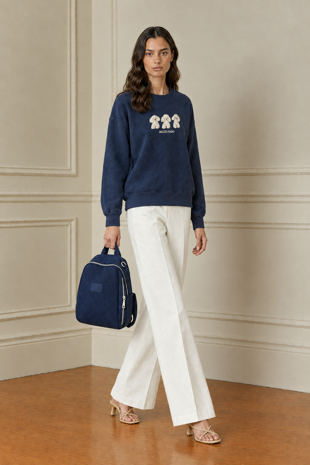 Sudadera de perritos, nueva vista de cuerpo entero