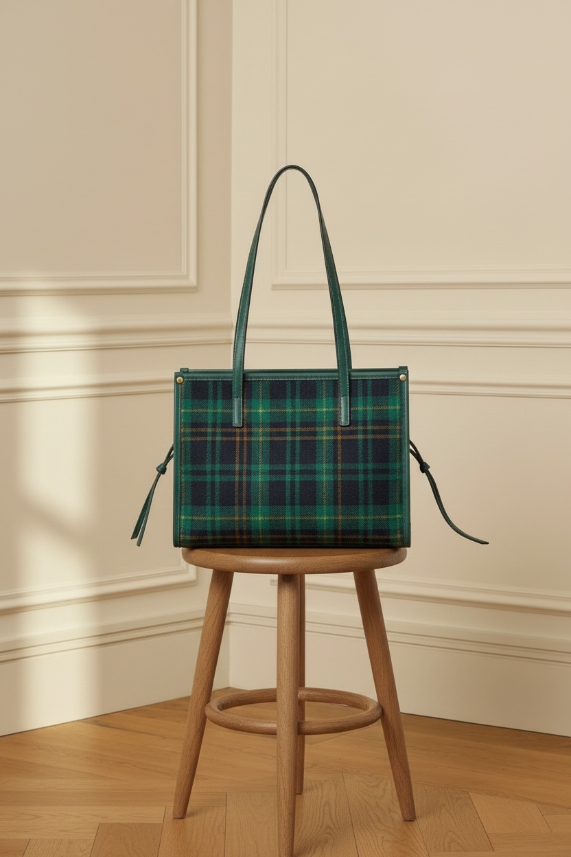 Tote verde trasera