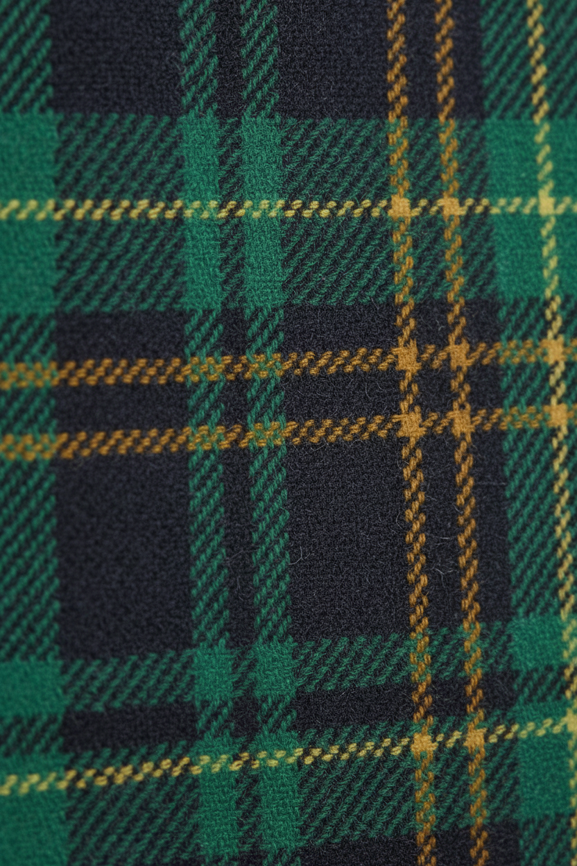 Tote verde zoom tejido