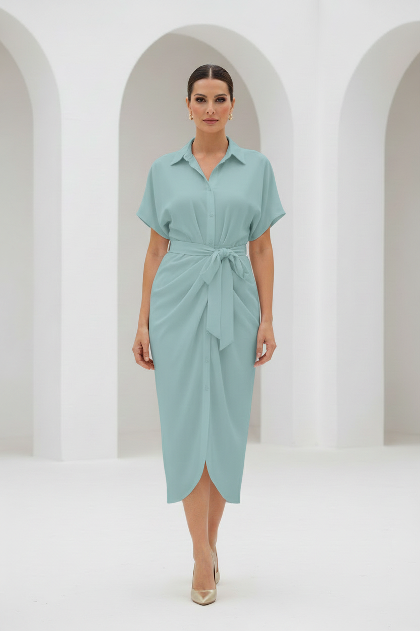 Vestido mint - vista frontal