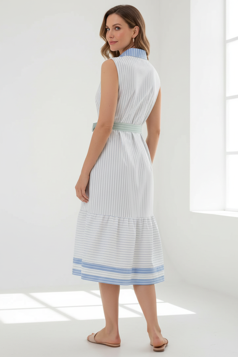 Vestido R290 azul espalda