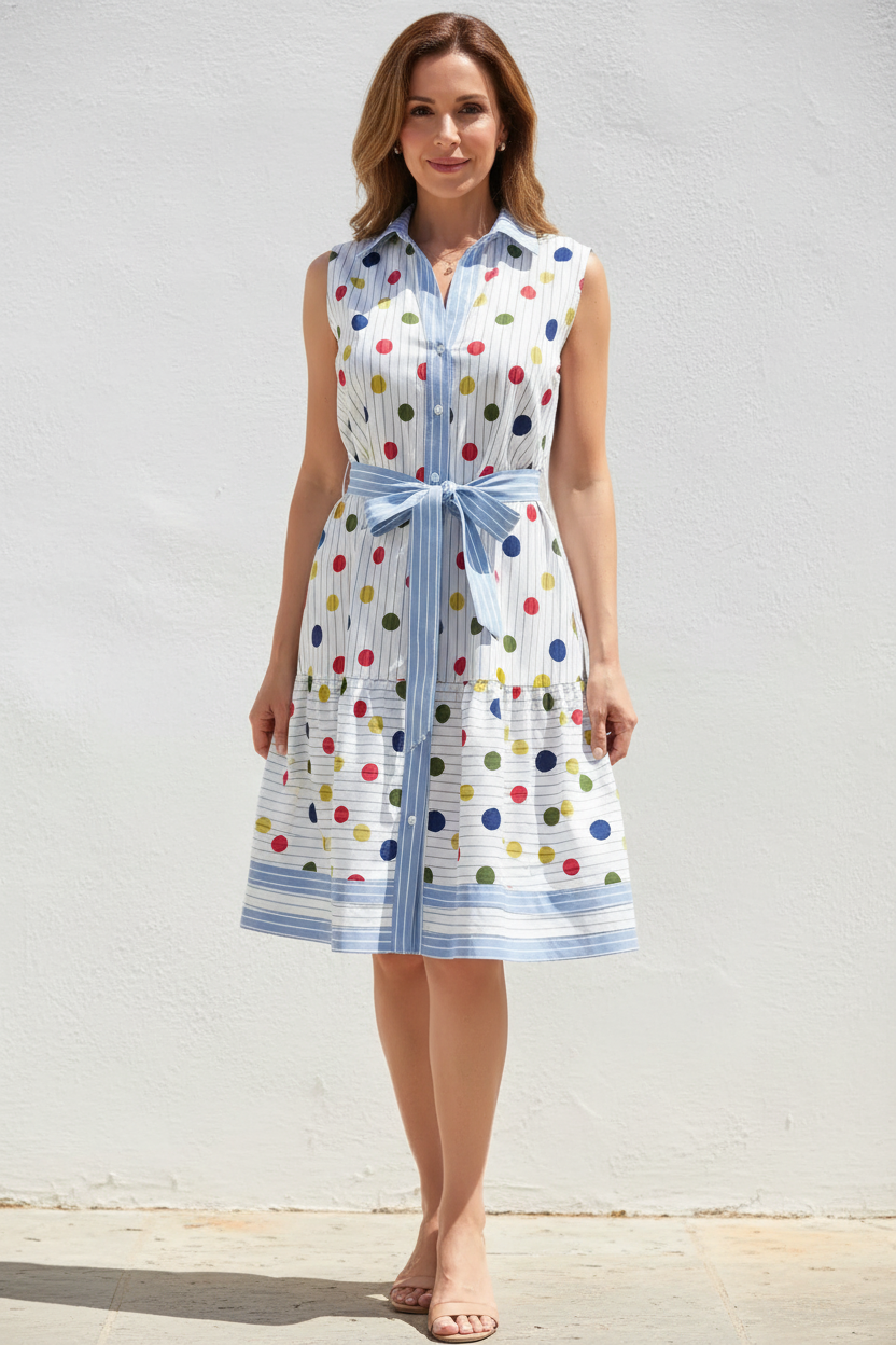 Vestido R290 azul frontal