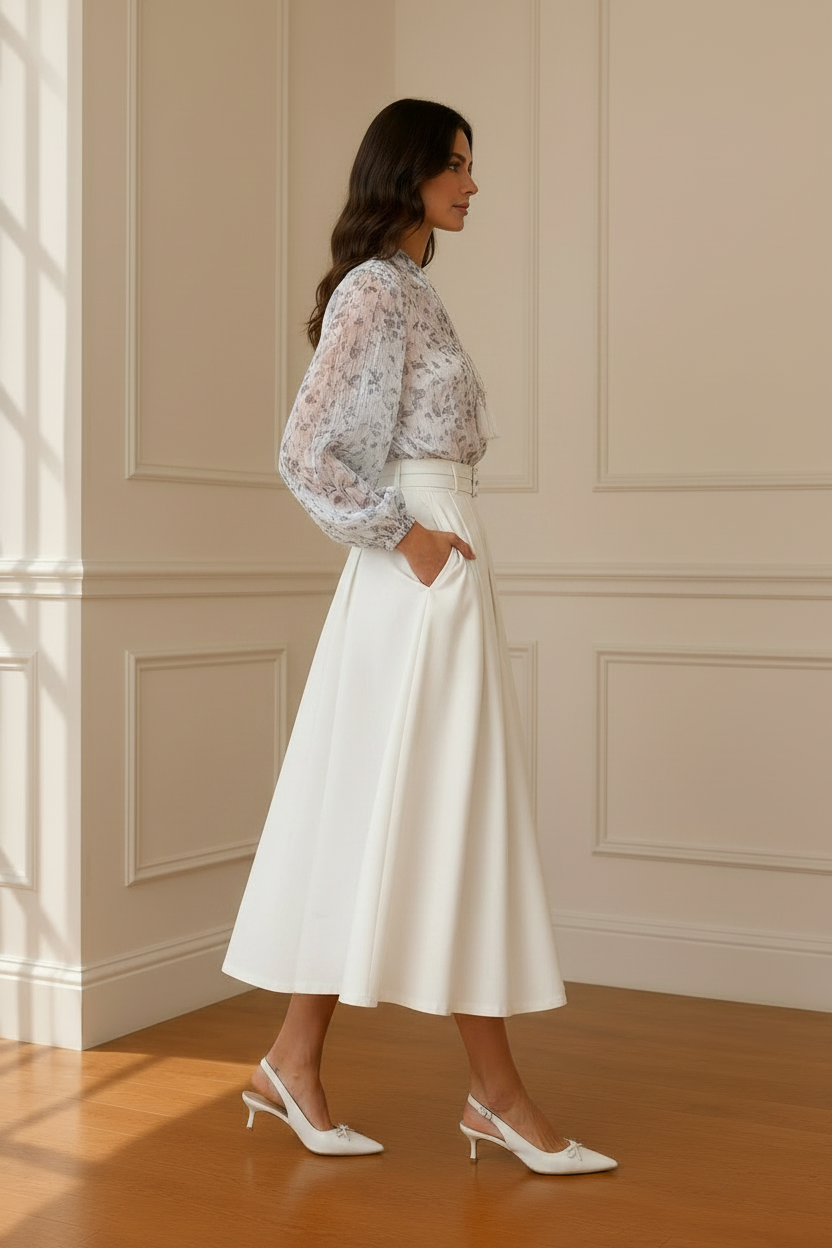 Blusa floral gasa